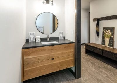 view of bathroom cabinets