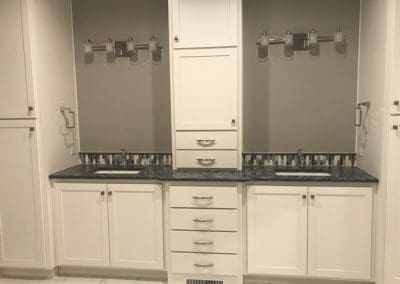 view of kitchen with cabinets