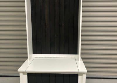 view of wooden furniture